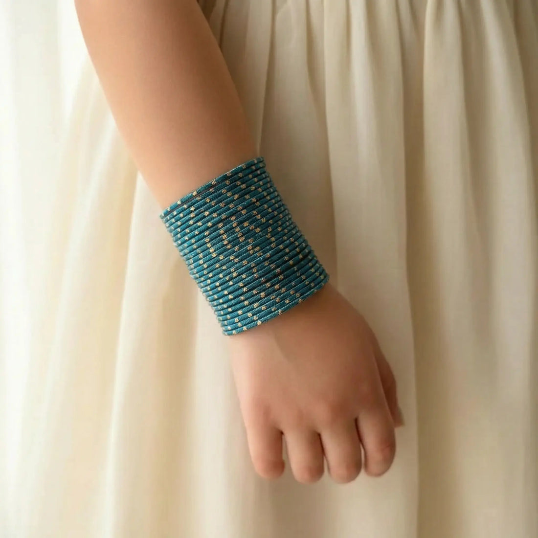 Teal Shimmer Bangles THE RAMADAN EDIT