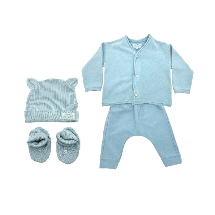 Two Piece Set & Accessories - Wave Blue